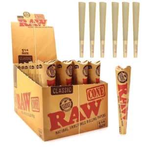 Raw 1.25 Classic Cones