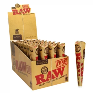 Raw Papers King Size Cones 32ct