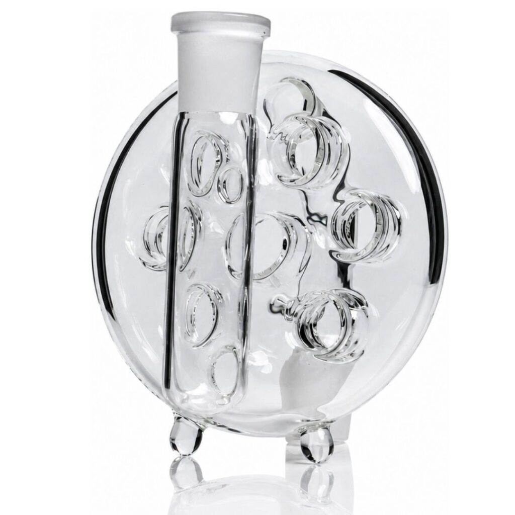 Roots Glass Swiss Perc Ash Catcher