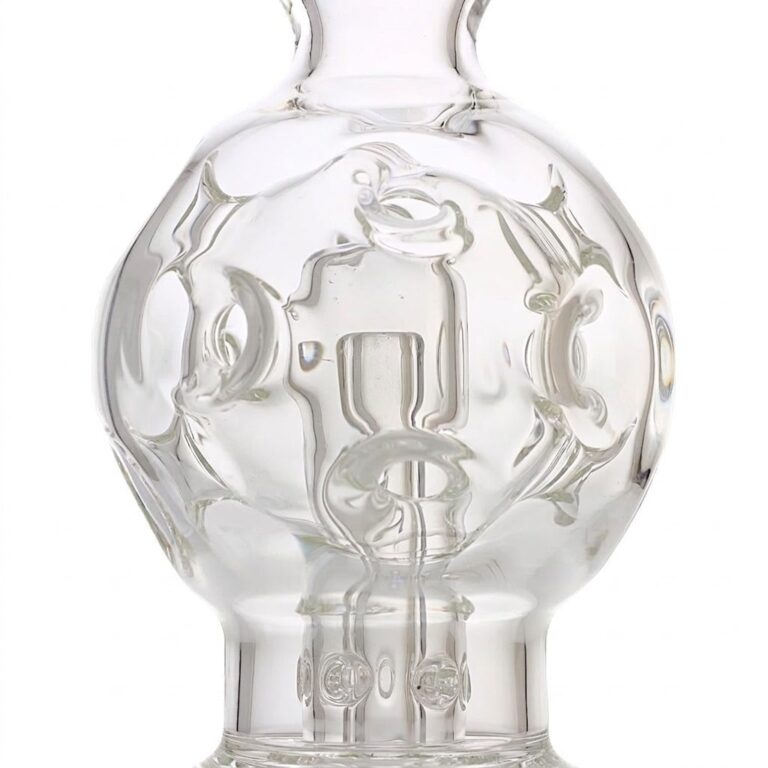 Roots Glass Exosphere Puffco Top orb chamber close-up
