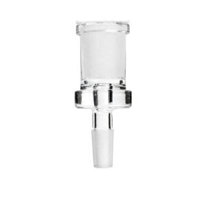 Roots Glass 10mm to 14mm Glass Adapter Insert, front view