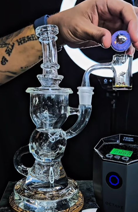 A Roots Glass piece in a photo shared on Instagram
