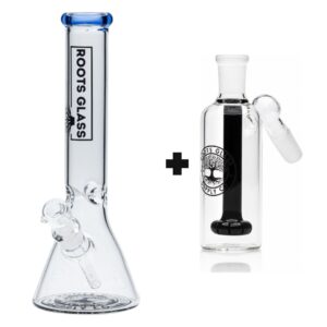 Roots Glass 5mm Beaker Bong Kit - 14
